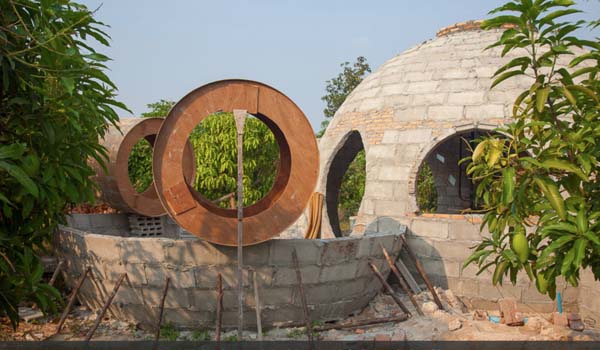 Мужчина построил дом своей мечты за полтора месяца, потратив всего 9000 долларов дом за 9 000 долларов, Стив Арин, дом в Таиланде своими руками